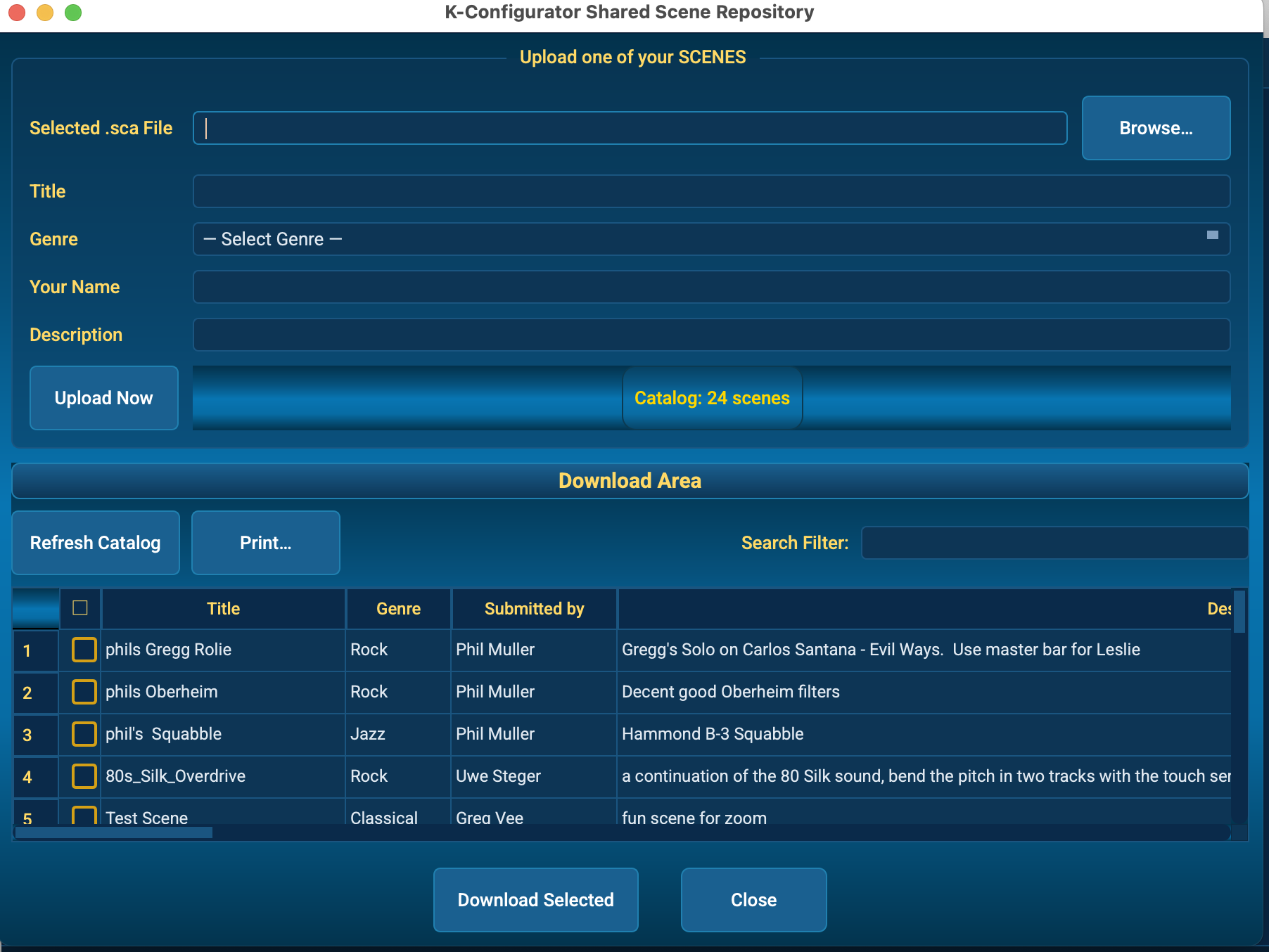 Shared repository view